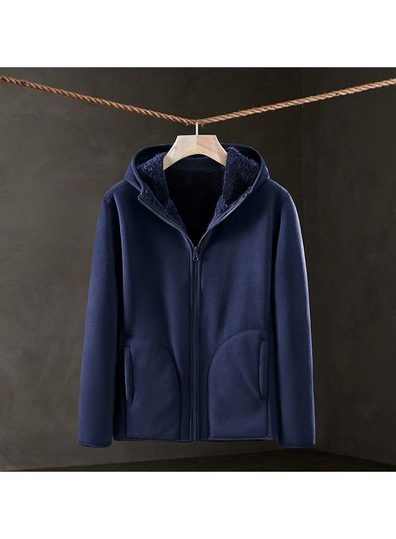 Comfortable Solid Color Outerwear That Can Be Worn On Both Sides