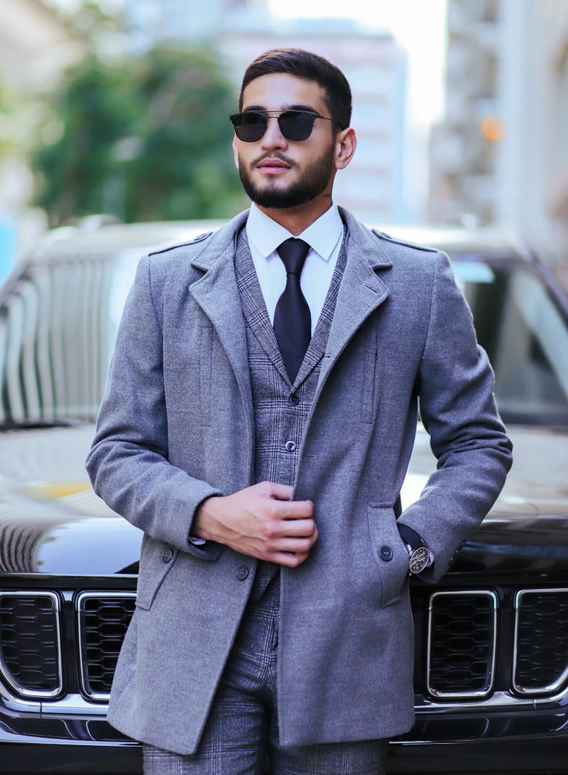 Levantino Long Overcoat