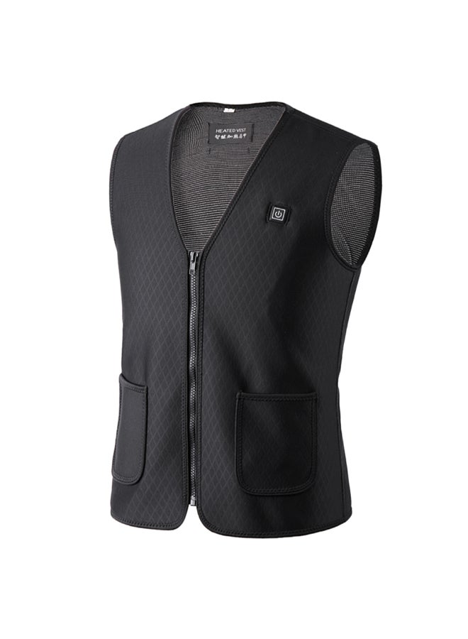 Electric Heating Vest Black