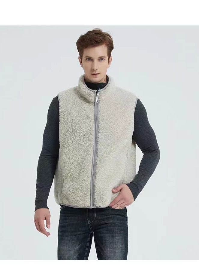 Autumn Winter Ladies Fashion Warm Wool Vest