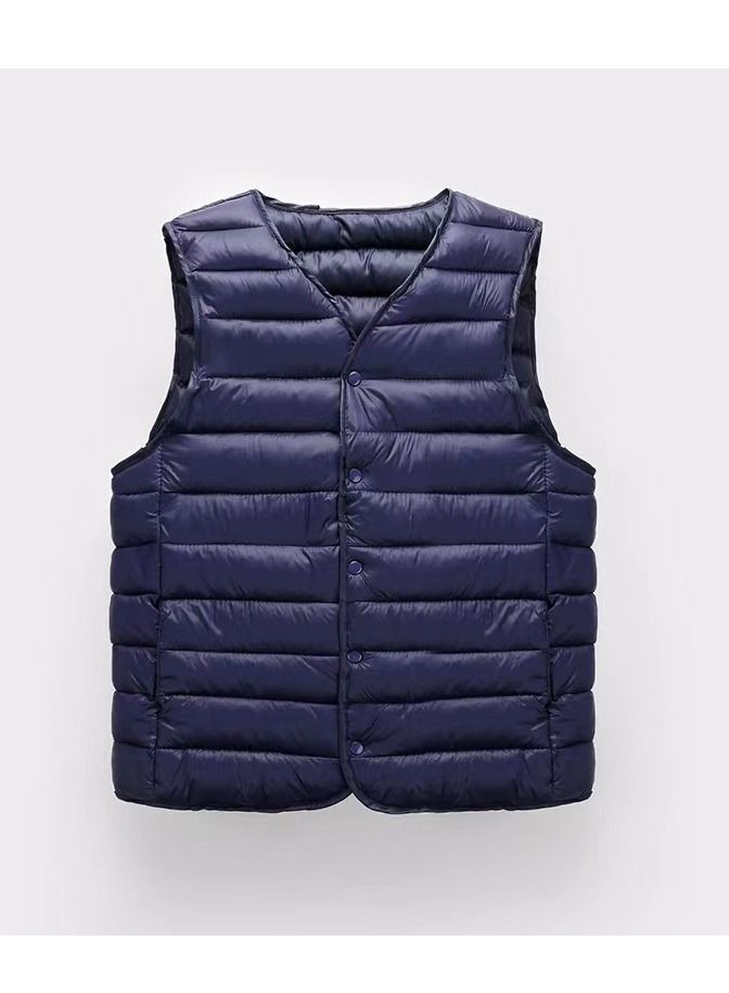 Autumn Winter Fashion Simple Sleeveless Thermal Vest