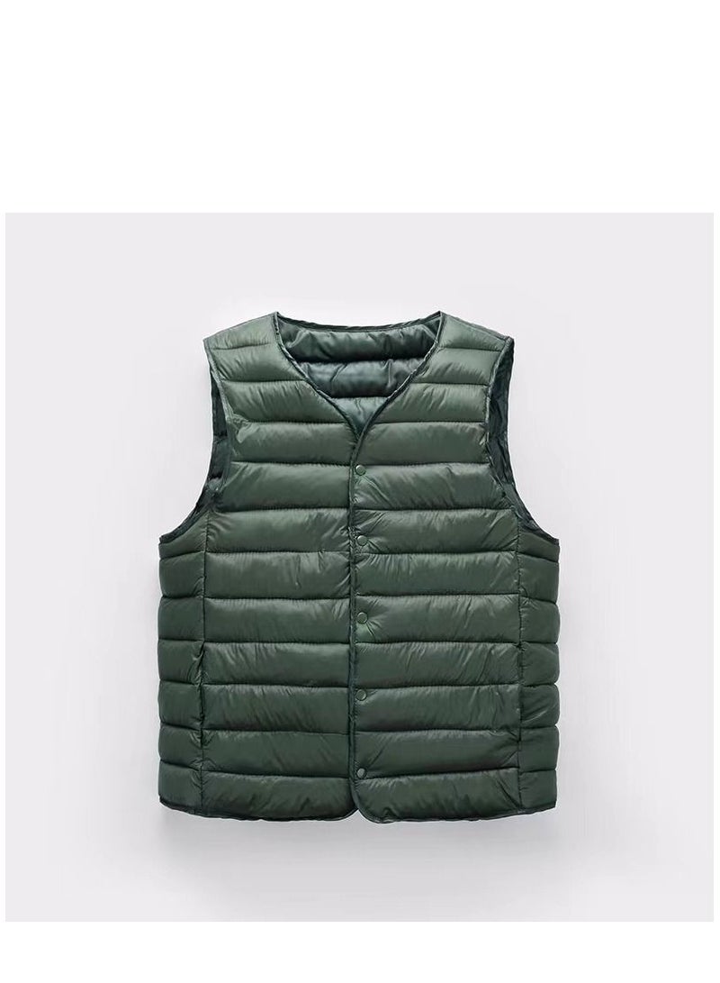 Autumn Winter Fashion Simple Sleeveless Thermal Vest