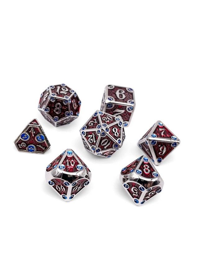 Vampiric Corruption Dungeon Delve Set Of 7 Metal Dice