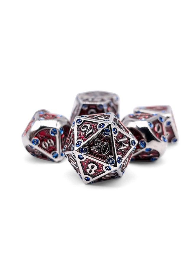 Vampiric Corruption Dungeon Delve Set Of 7 Metal Dice