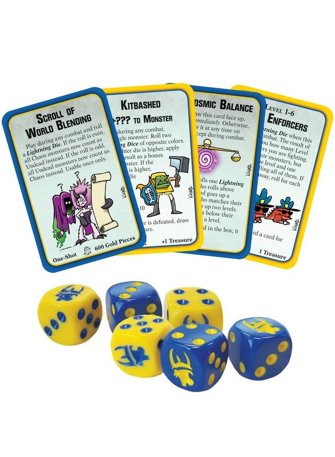 Munchkin Warhammer Age Of Sigmar Lightning Dice Blue