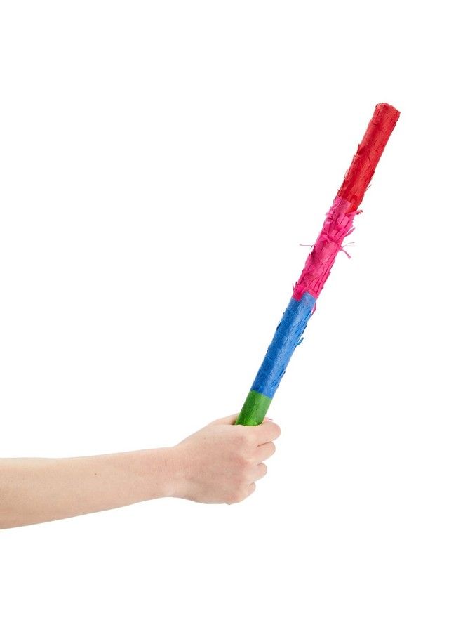 Small Pinata Stick And Blindfold For Kids Birthday Cinco De Mayo Party Decorations (2 Piece Set)