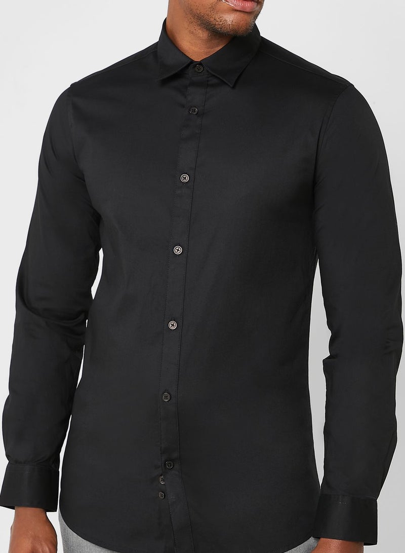 Stretch Cotton Slim Fit Shirt