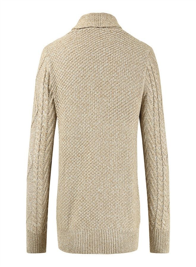 Men's Fashion Cardigan Single Breasted Oversize Sweater
