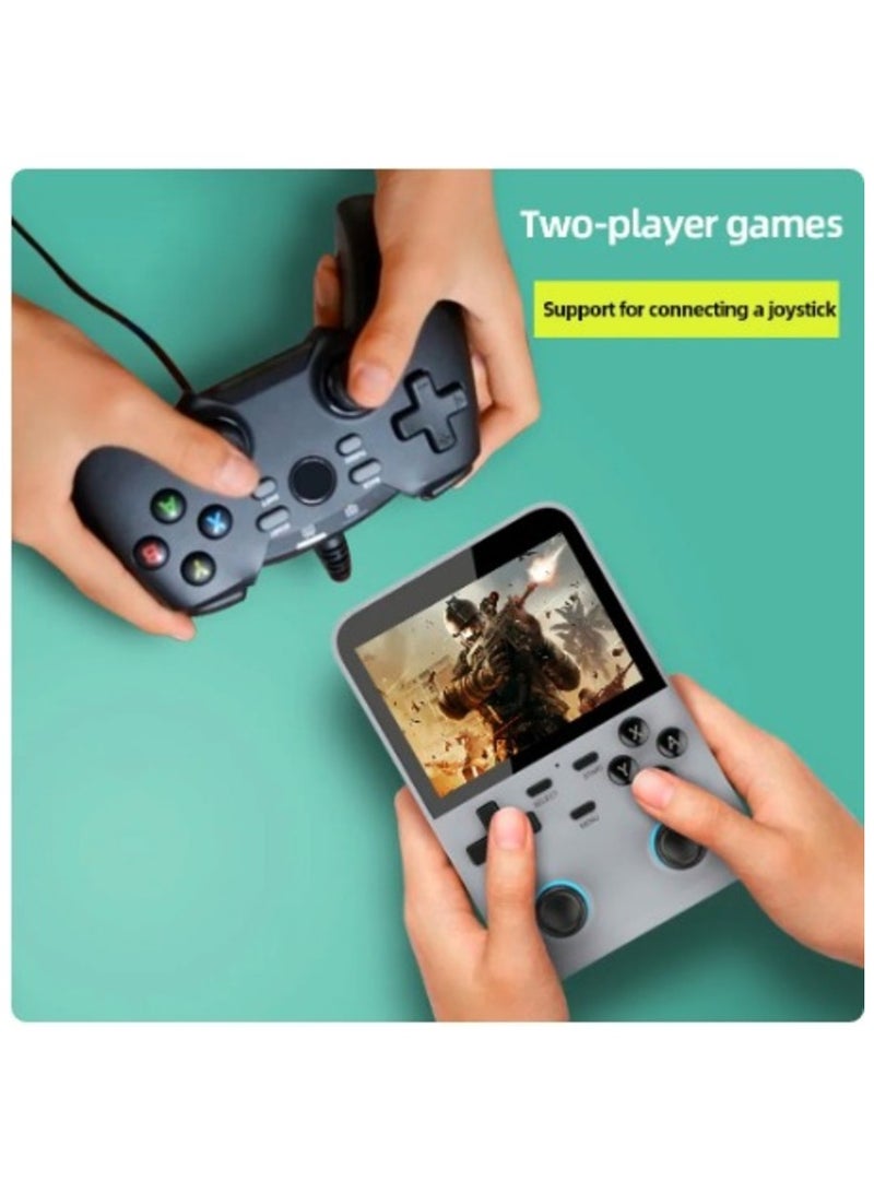 Video Game D007 Consoles 3.5 Inches Handheld Game Players 10000 Plus Gaming Retro Devices Portable Electronic Console 3500mAh Battery Yellow