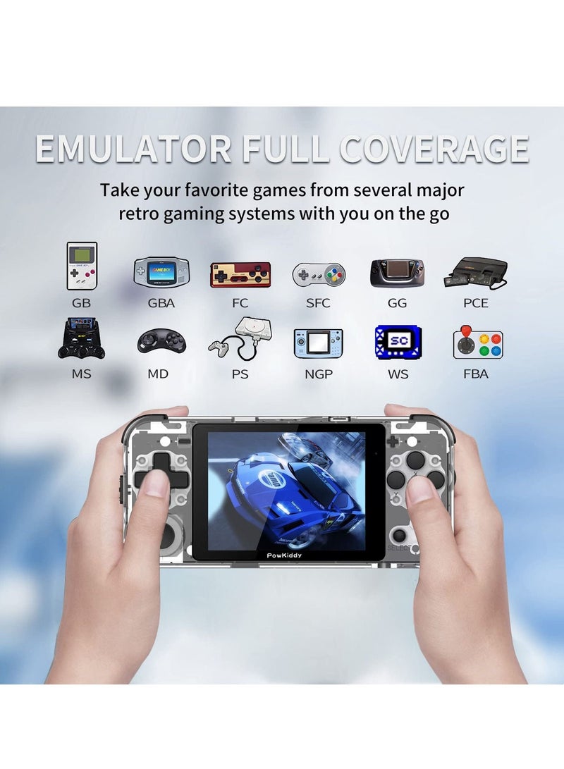 Portable Game Console - Open Source Linux System, Vibration Motor, 1100 Games, 16GB, Multi-Simulator Compatible
