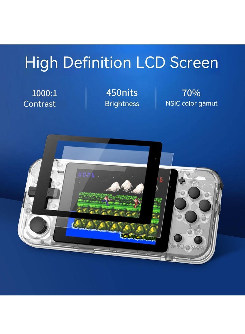 Portable Game Console - Open Source Linux System, Vibration Motor, 1100 Games, 16GB, Multi-Simulator Compatible