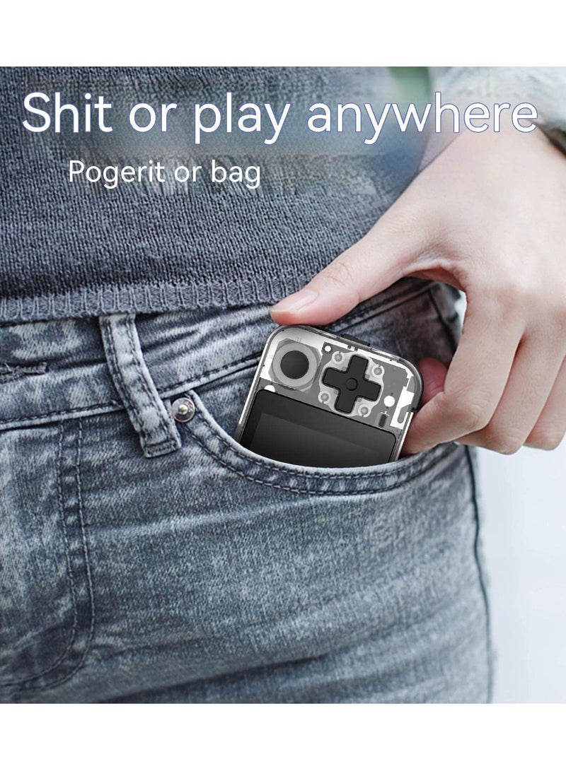 Portable Game Console - Open Source Linux System, Vibration Motor, 1100 Games, 16GB, Multi-Simulator Compatible