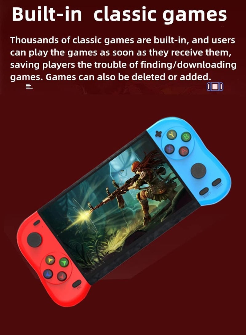 5.1 Inch Handheld Game Console - Portable Emulator Classic Arcade Retro Gaming Device Built-in 12000 Games MP3/MP4 Support