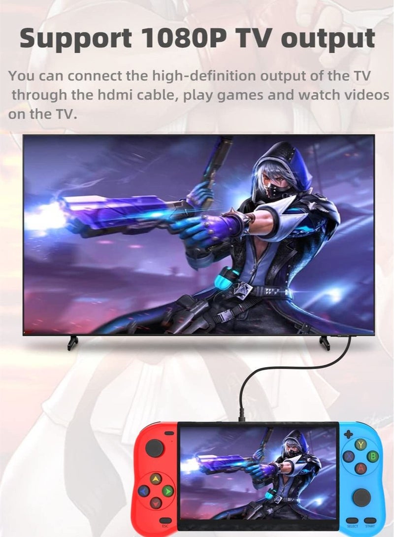 5.1 Inch Handheld Game Console - Portable Emulator Classic Arcade Retro Gaming Device Built-in 12000 Games MP3/MP4 Support