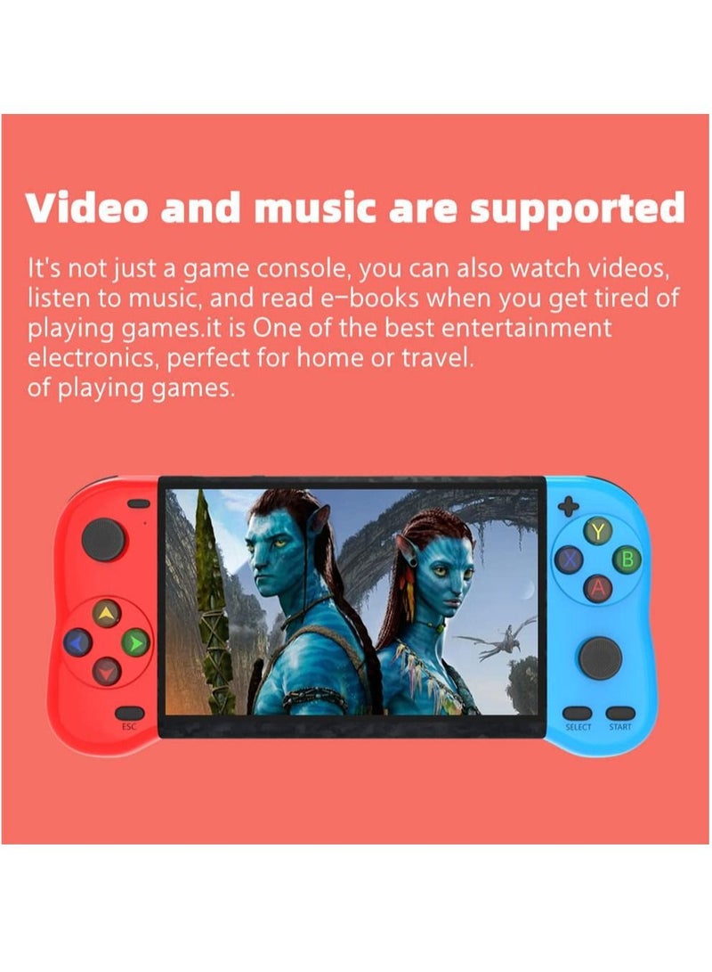 5.1 Inch Handheld Game Console - Portable Emulator Classic Arcade Retro Gaming Device Built-in 12000 Games MP3/MP4 Support