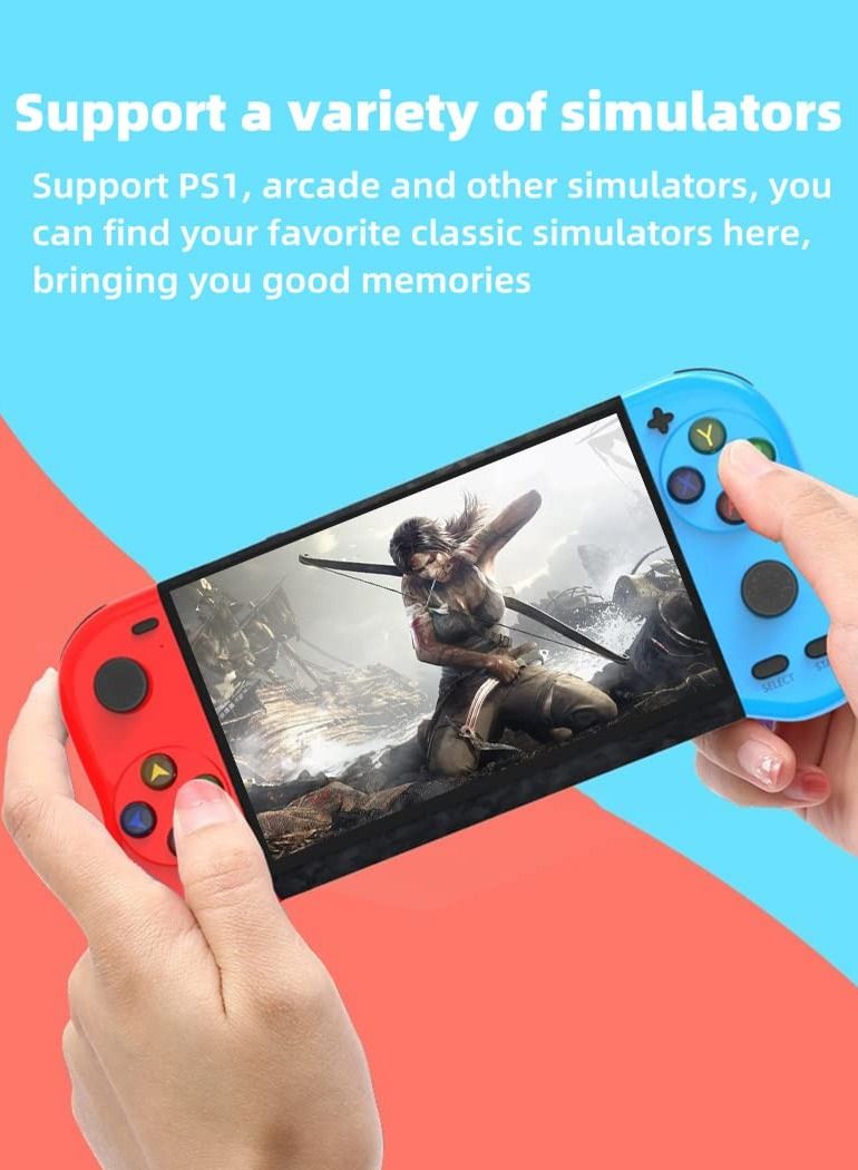 5.1 Inch Handheld Game Console - Portable Emulator Classic Arcade Retro Gaming Device Built-in 12000 Games MP3/MP4 Support