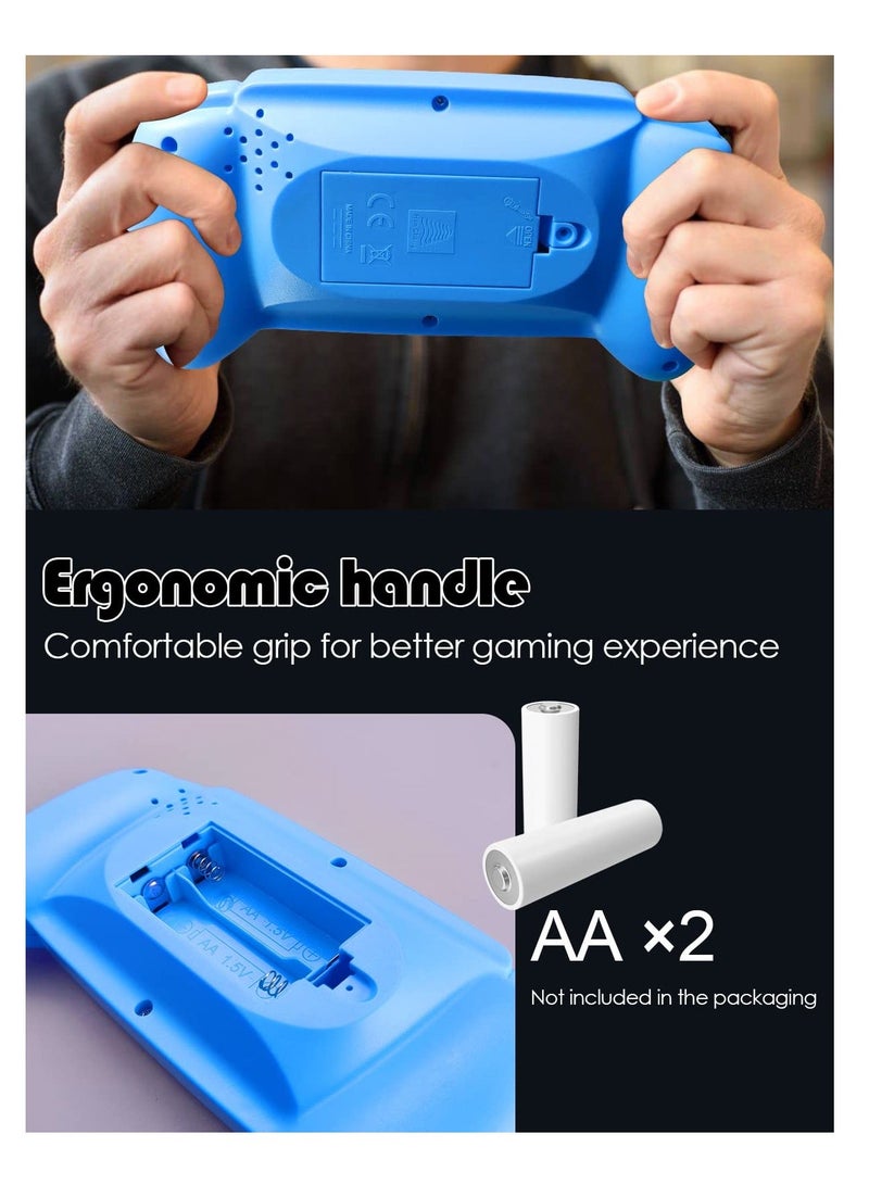 Brick Game Console, Built in 23 Puzzle Games,3.5in LCD Mini Portable Player,Classic Brick, Tank, Breaker, Racing