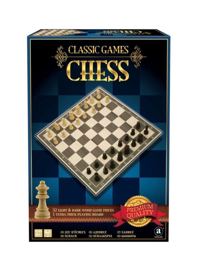 Classic Wood Chess 36cm