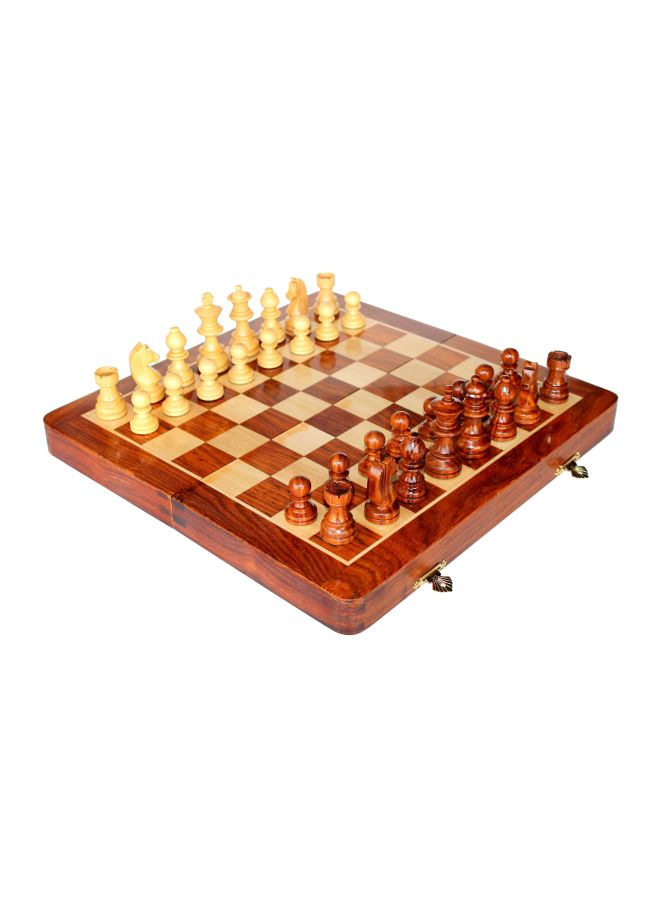 33-Piece Foldable Chess Game