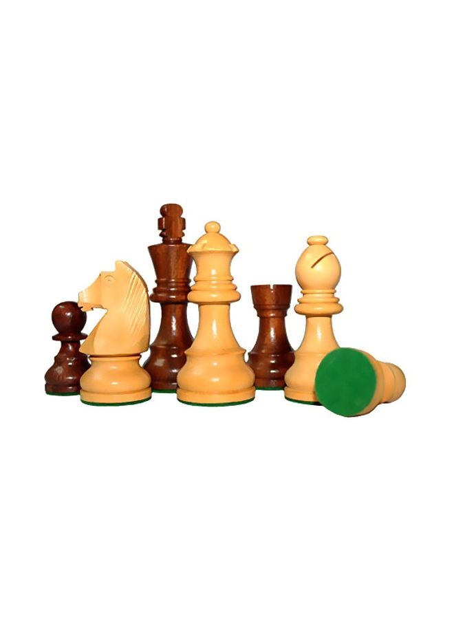 Folding Wooden Chess Game Board Set