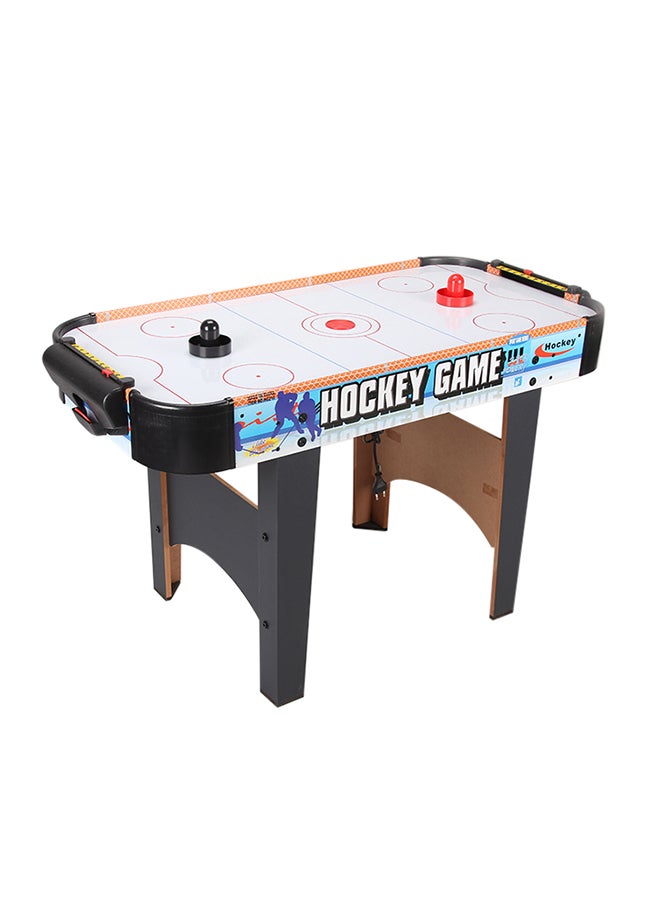 Electronic Air Hockey Game With Plastic Mallet Pusher 101.5X51X64 cm