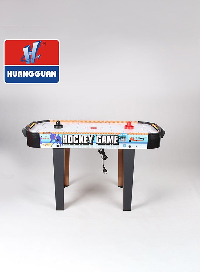 Electronic Air Hockey Game With Plastic Mallet Pusher 101.5X51X64 cm