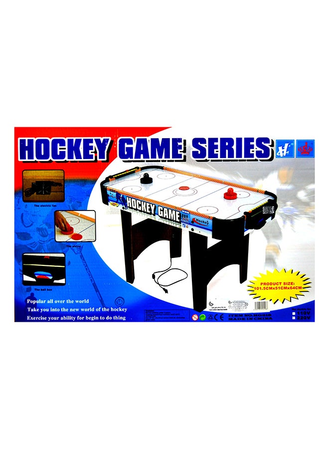 Electronic Air Hockey Game With Plastic Mallet Pusher 101.5X51X64 cm