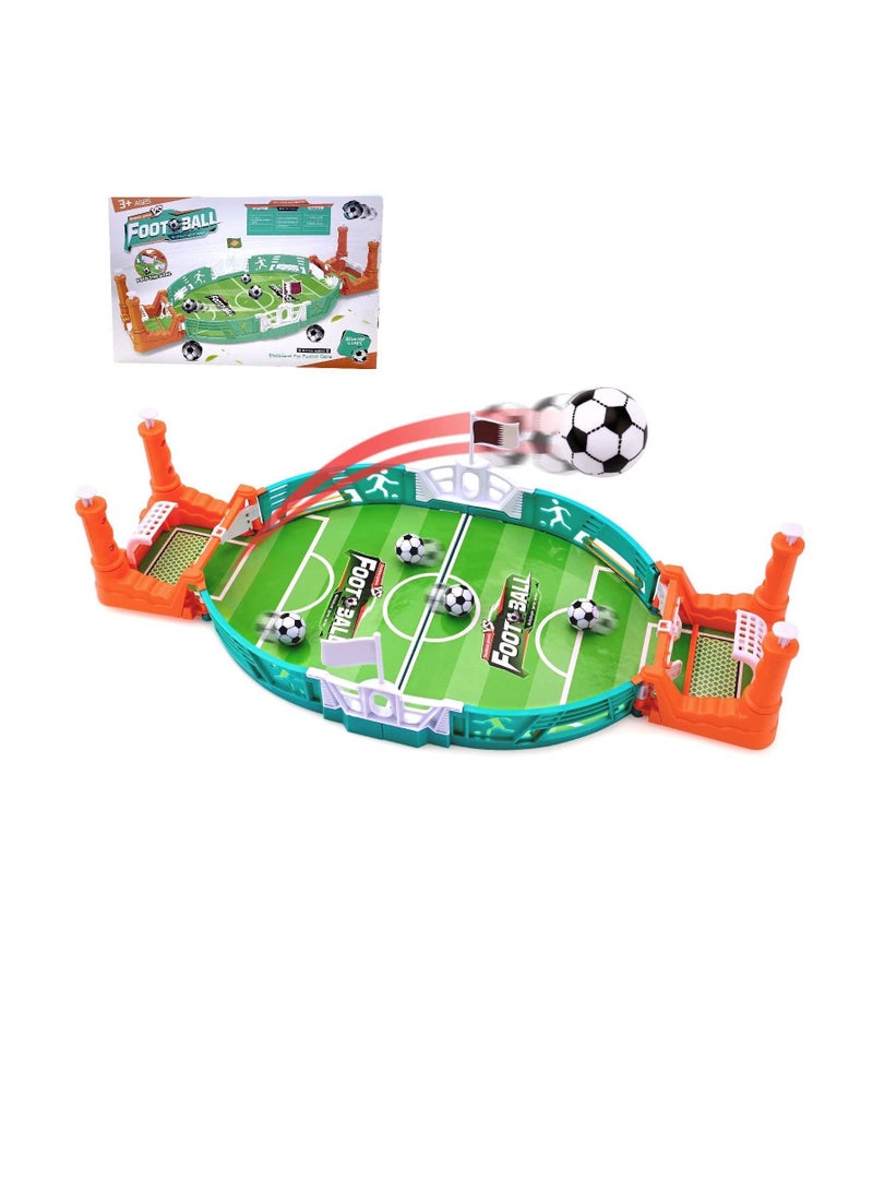 Mini Table Soccer Game Top Football Tabletop Desktop Interactive Toy for Kids Adults Birthday Party World Cup Gift