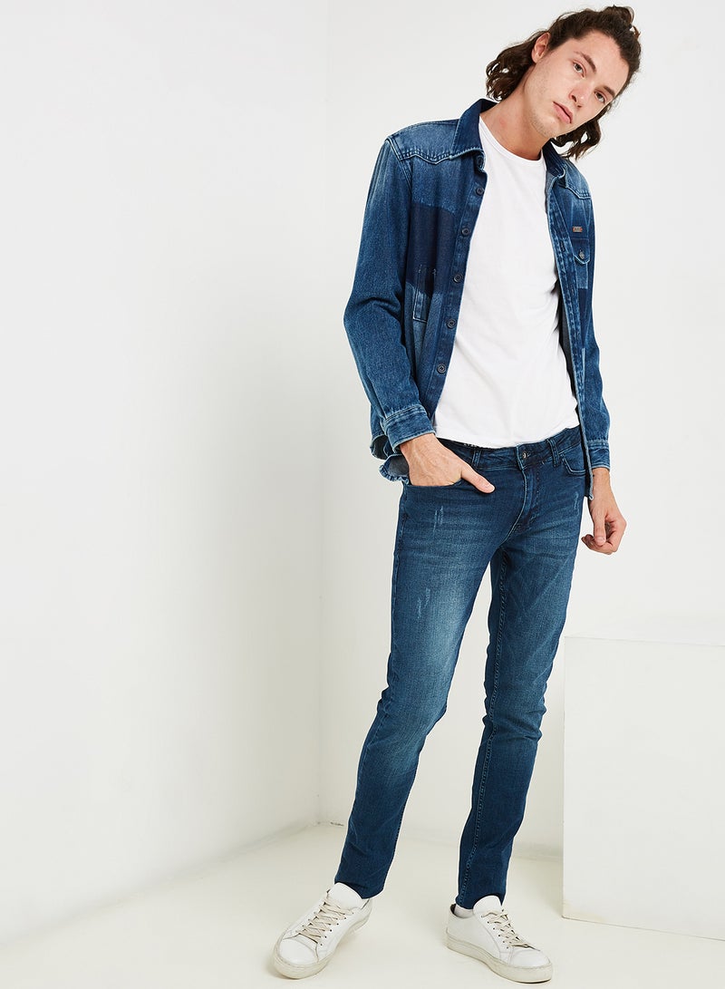 Martin Super Skinny Fit Jeans Blue