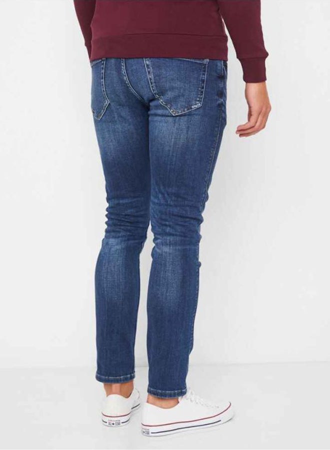 Basic Slim Jeans Blue
