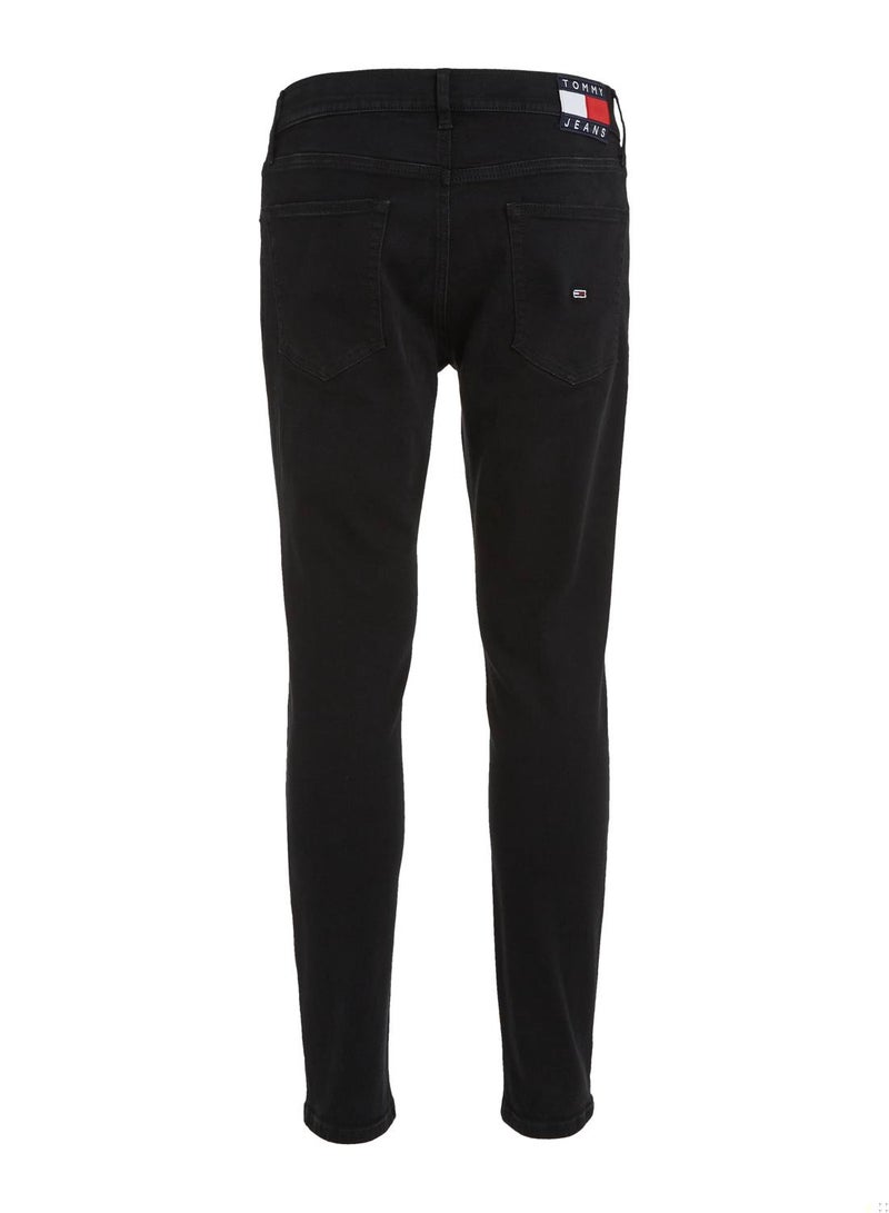 Men's Austin Slim Tappered Jeans, Black