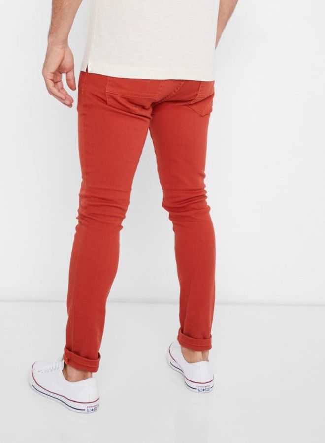 Basic Skinny Jeans Orange