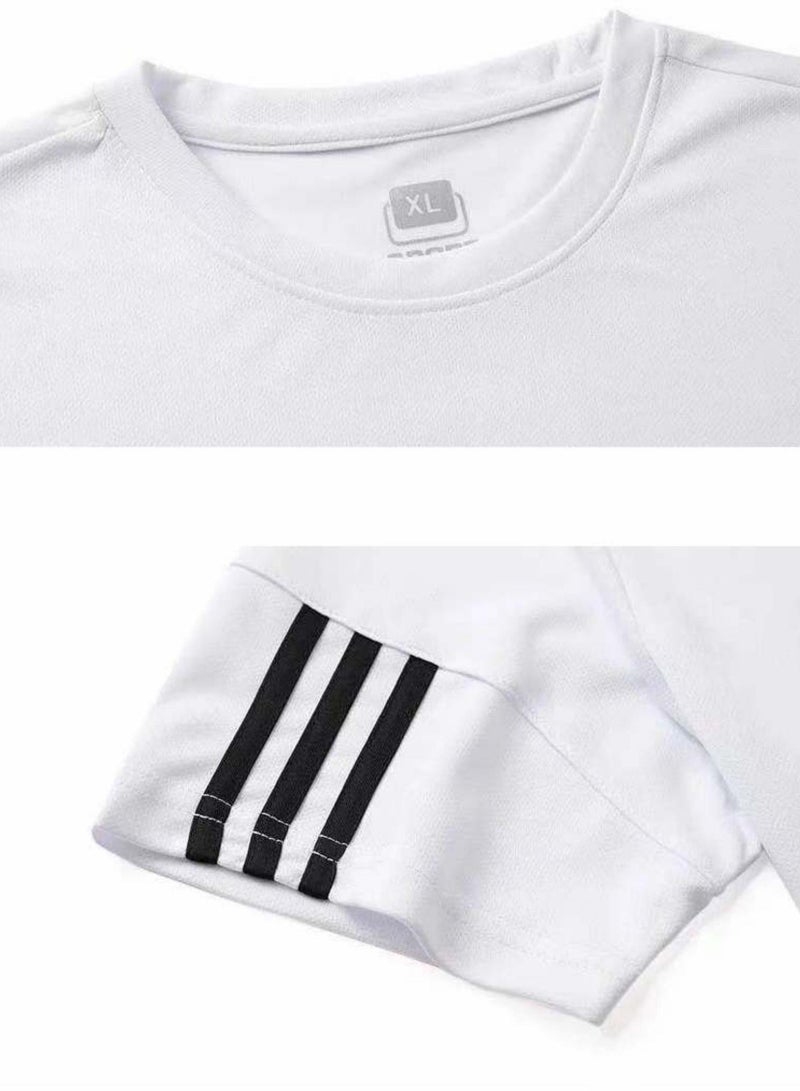 Men Sports Wear Breathable T-shirt and Short Sets