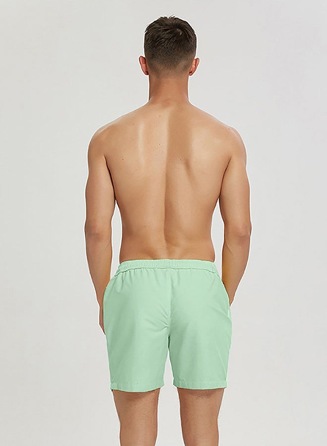 Classic Design Swimming Shorts Green/Blue