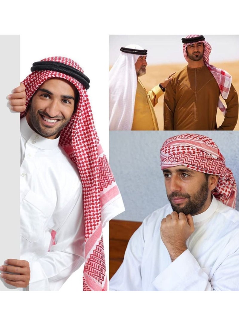 Scarf Shemagh Tactical Desert Keffiyeh Head Neck Scarf White Arab Wrap