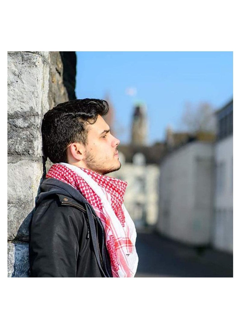 Scarf Shemagh Tactical Desert Keffiyeh Head Neck Scarf White Arab Wrap