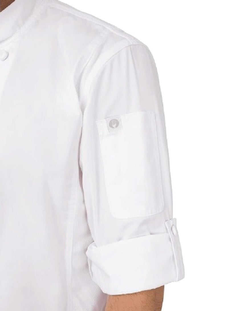 Men Bowden Chef Coat White