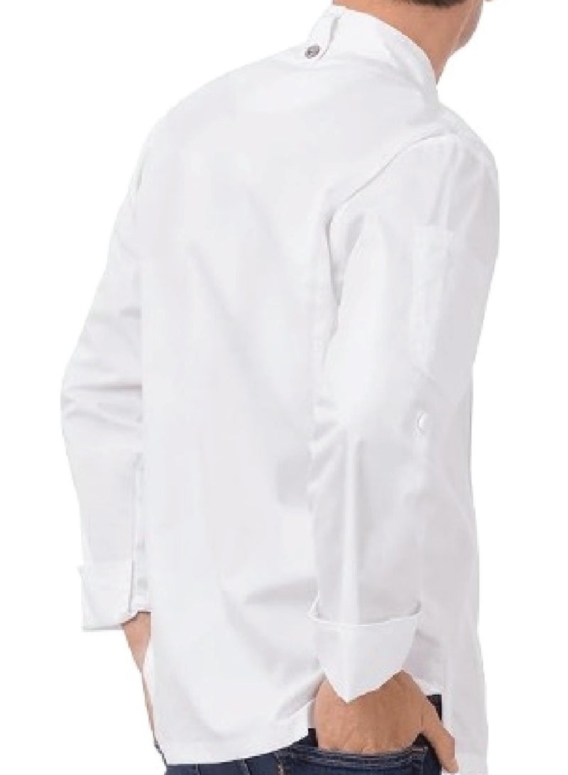 Men Bowden Chef Coat White