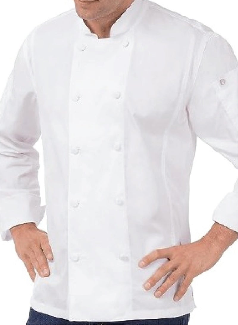 Men Bowden Chef Coat White