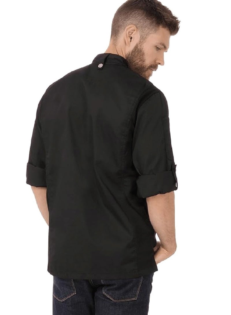 Men Bowden Chef Coat Black