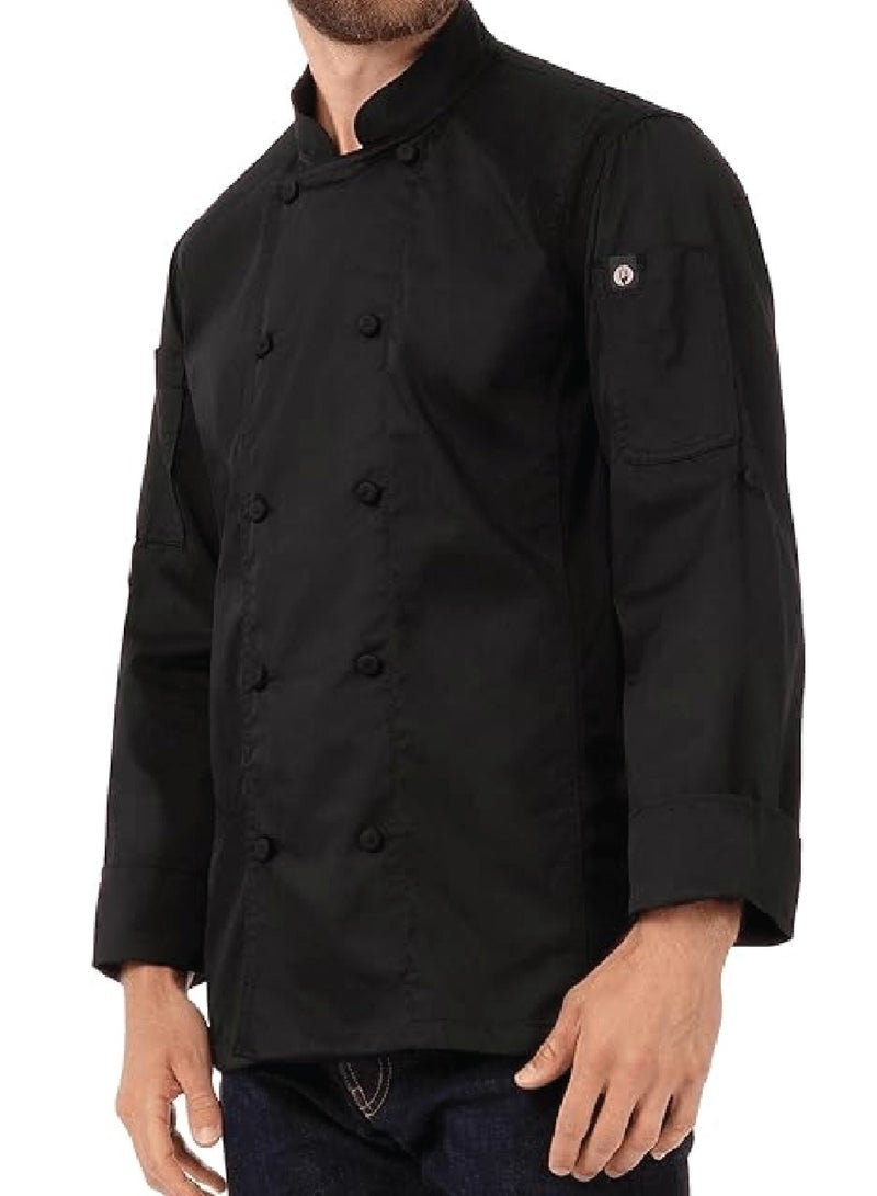 Men Bowden Chef Coat Black