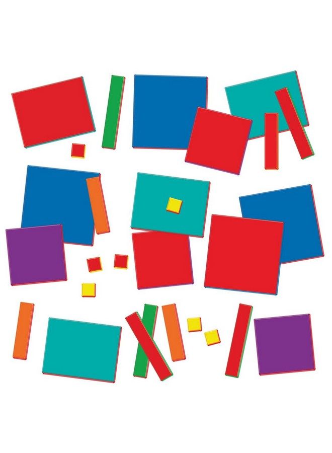 Algebra Tiles: Combination Set 54 Pieces