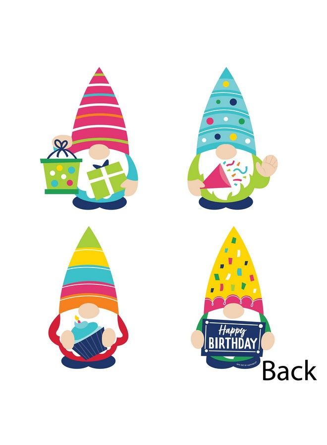 Gnome Birthday Gnome Decorations Diy Happy Birthday Party Essentials Set Of 20