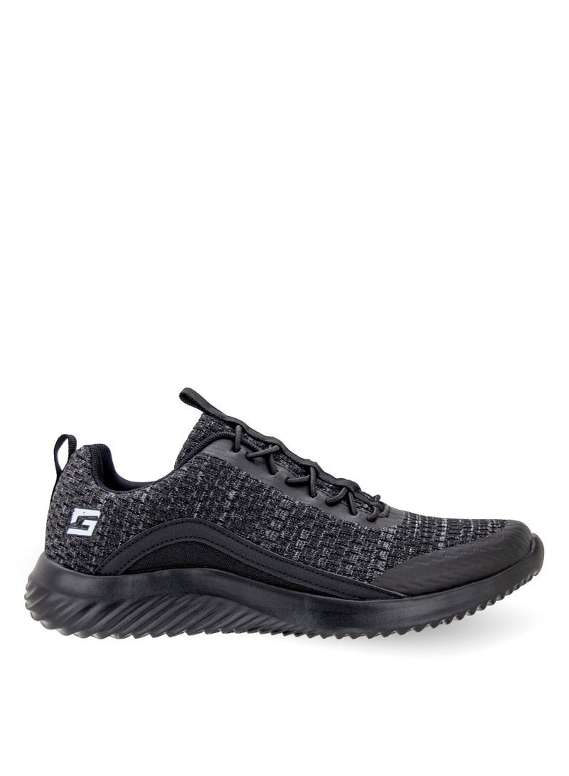 GADZ Men Matrix Black Lifestyle Shoes