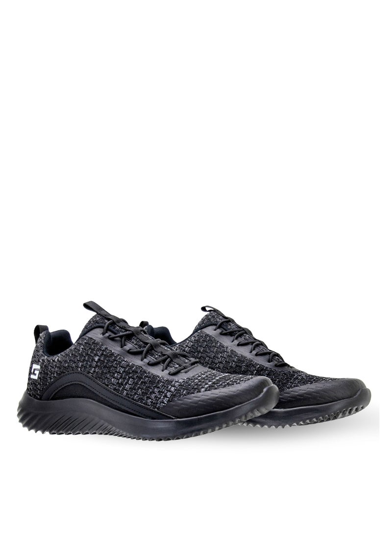 GADZ Men Matrix Black Lifestyle Shoes