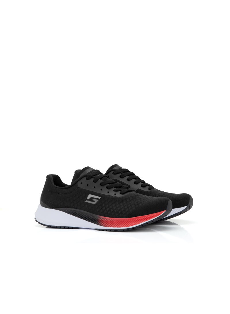 Gadz Sigma Series Lifestyle Shoes Black- Red