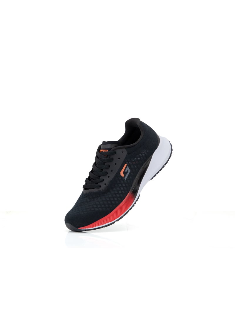 Gadz Sigma Series Lifestyle Shoes Black- Red