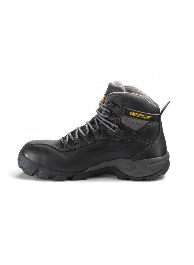 020-166 Caterpillar Mens Boots Black Nitrogen Composite Toe 712537