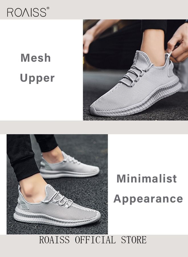 New Arrival Running Sports Shoes for Men Sneakers Mesh Breathable Footwear Classic Design Walking Shoes Casual Shoe Outdoor Non-Slip Camping Shoes Summer