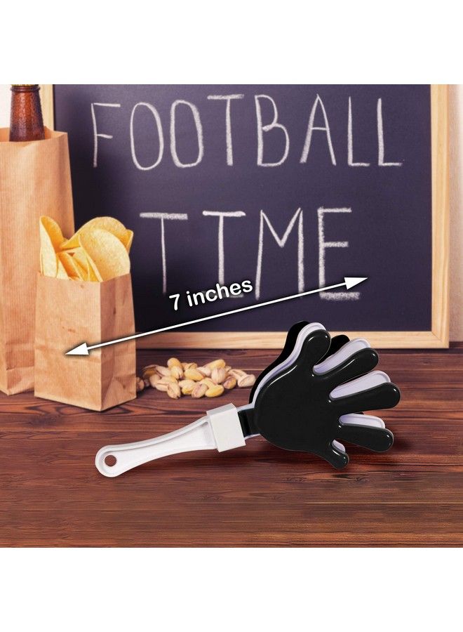 12 Pack Black/White Hand Clapper Noise Makers Party Favors